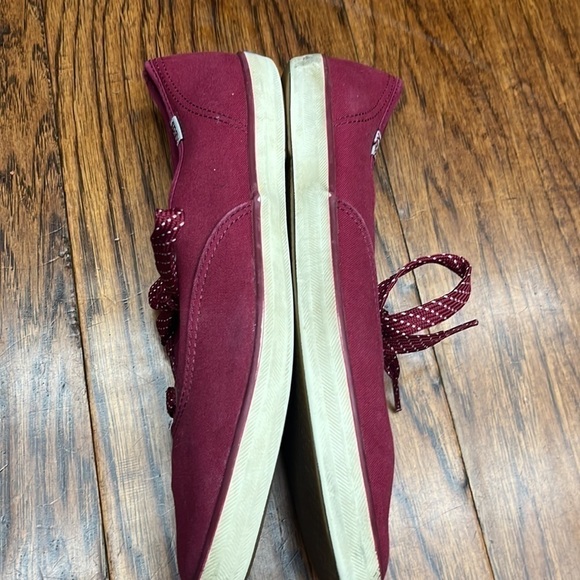 Keds women’s sneakers ( maroon with polka dotted shoelaces) - Picture 5 of 8